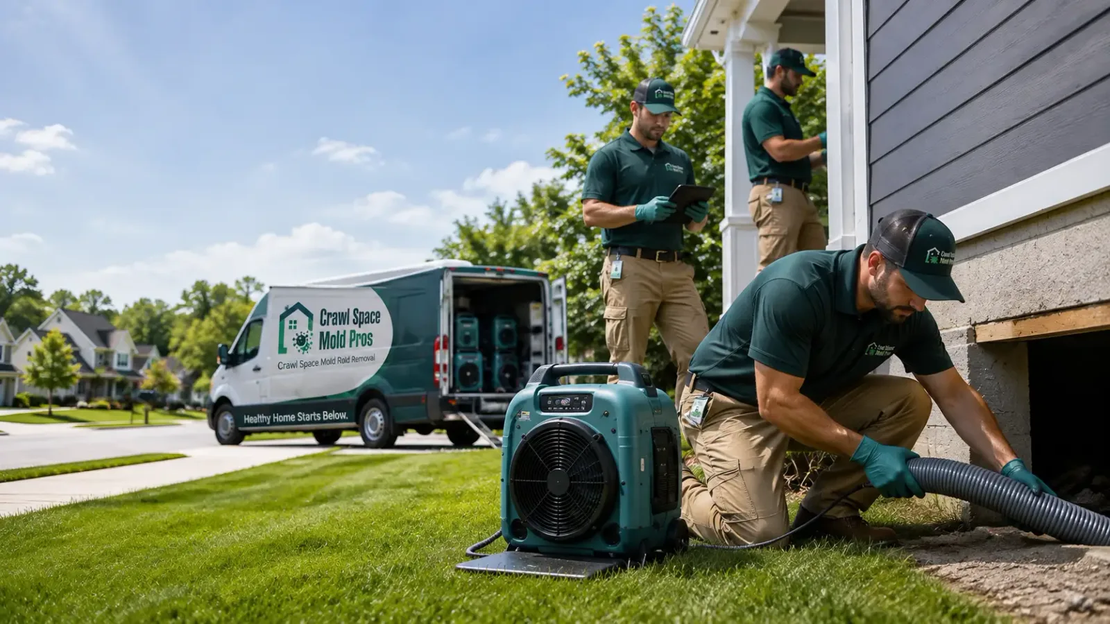 Crawl Space Mold Removal in Hiwassee, VA